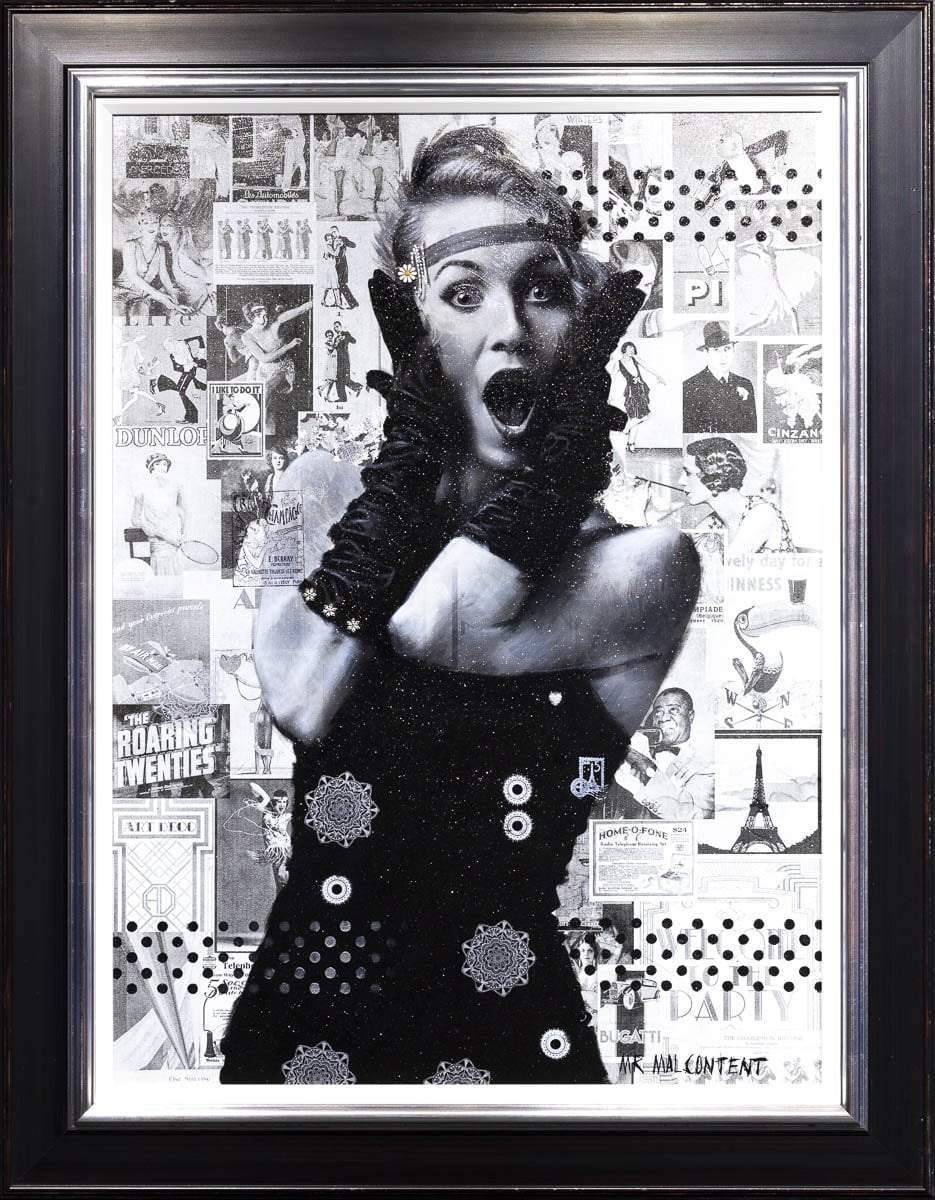 Welcome to the Party - Original - SOLD by artist Mr Malcontent - Wyecliffe Galleries