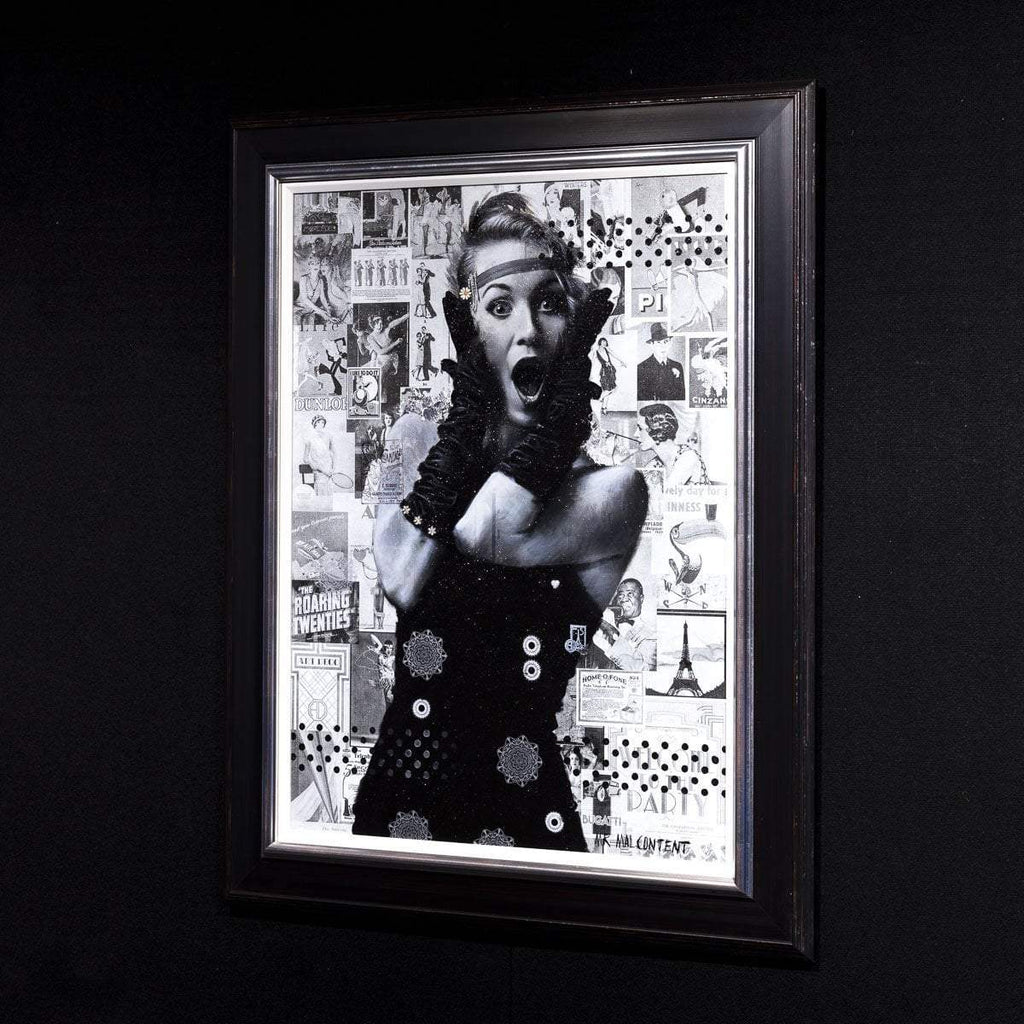 Welcome to the Party - Original - SOLD by artist Mr Malcontent - Wyecliffe Galleries