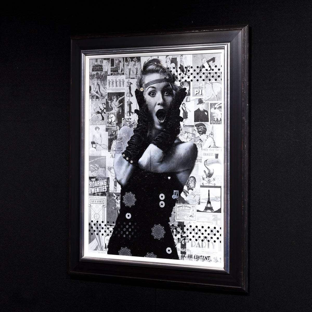 Welcome to the Party - Original - SOLD by artist Mr Malcontent - Wyecliffe Galleries