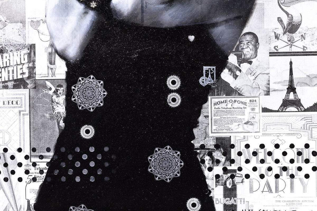 Welcome to the Party - Original - SOLD by artist Mr Malcontent - Wyecliffe Galleries