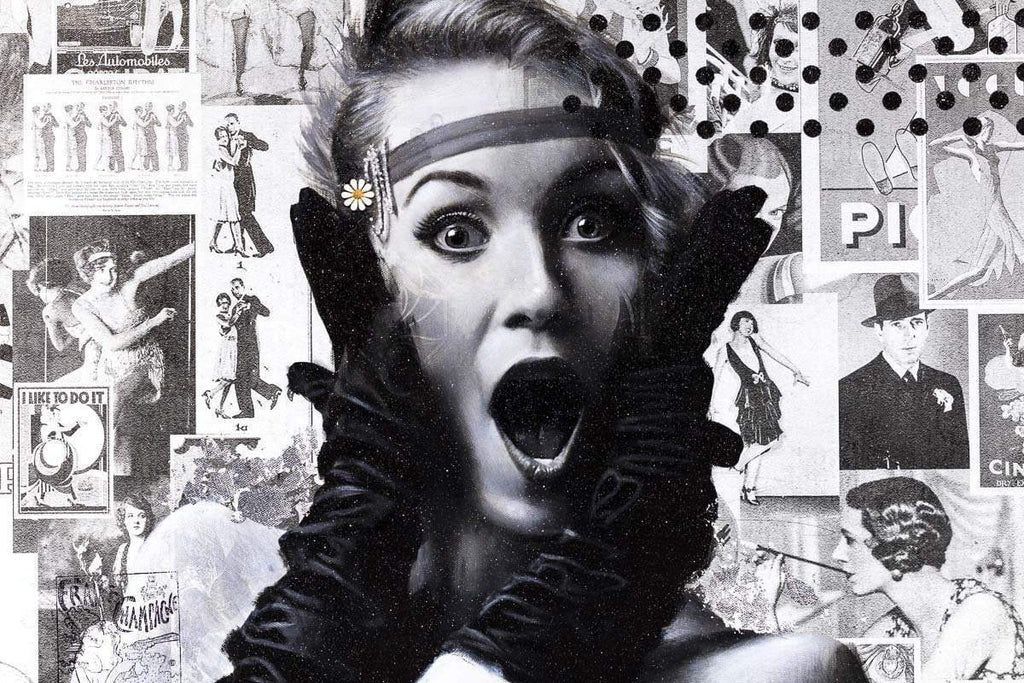 Welcome to the Party - Original - SOLD by artist Mr Malcontent - Wyecliffe Galleries