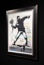 Wild Blooms - Original - SOLD by artist Mr Malcontent - Wyecliffe Galleries