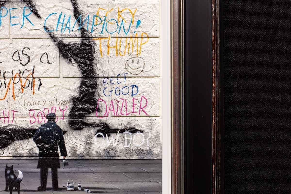 Wild Blooms - Original - SOLD by artist Mr Malcontent - Wyecliffe Galleries