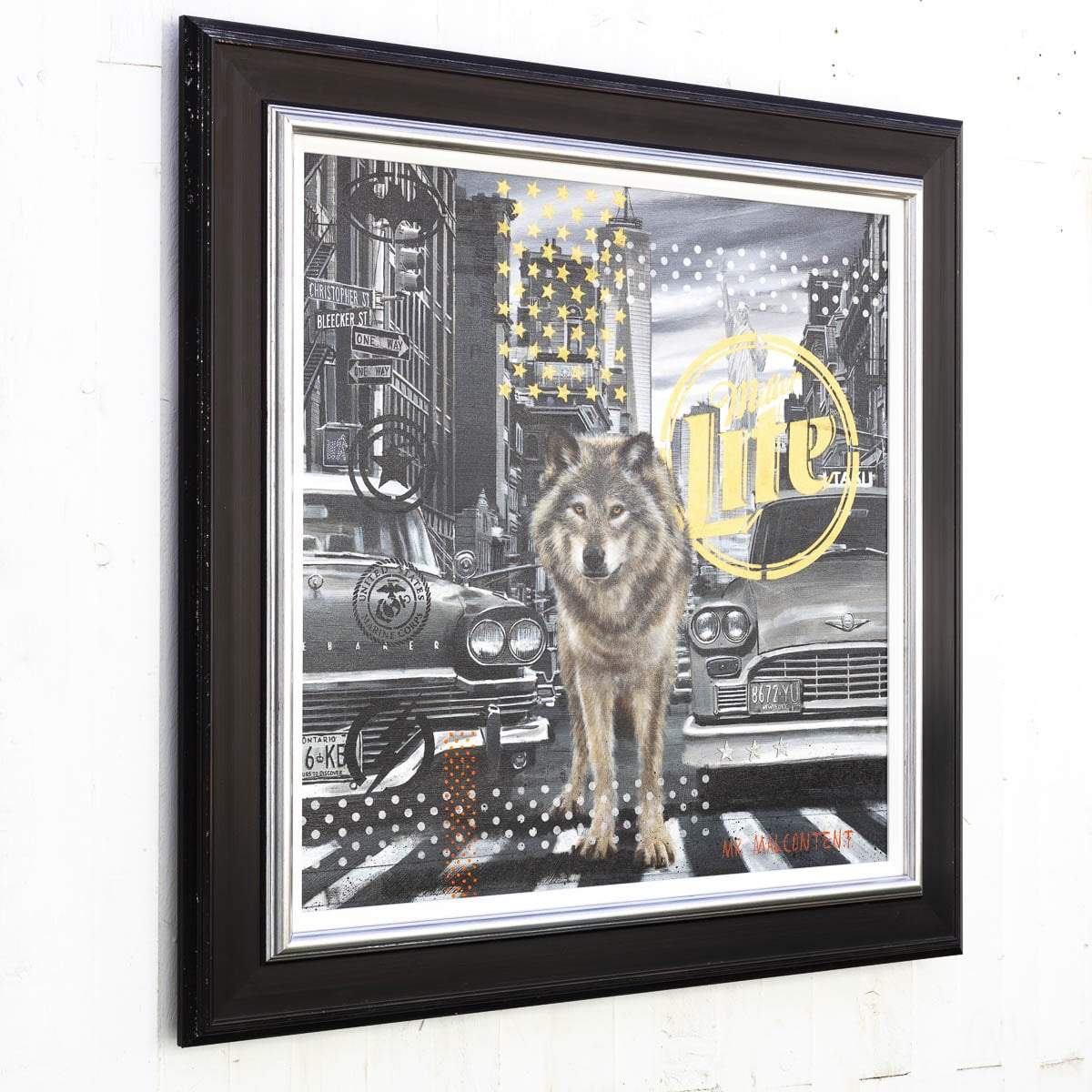 Wolf City Mr Malcontent Framed