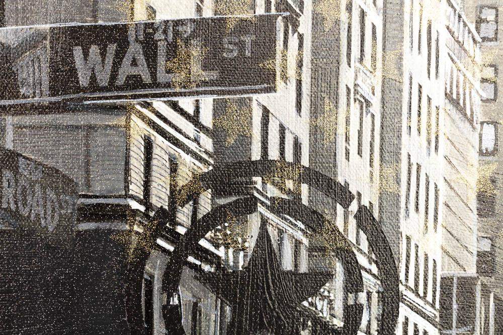 Wolf of Wall Street - Original - SOLD by artist Mr Malcontent - Wyecliffe Galleries