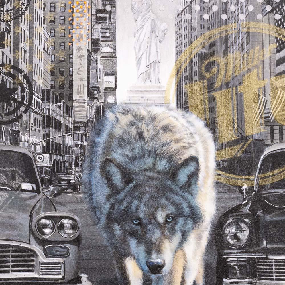 Wolf of Wall Street - Original Mr Malcontent Framed
