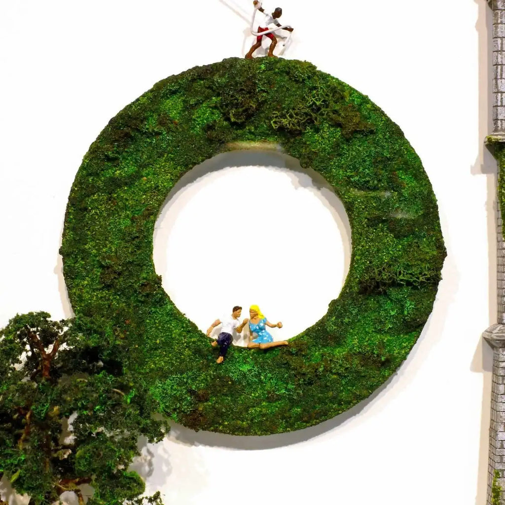 London Calling - SOLD by artist Nic Joly - Wyecliffe Galleries