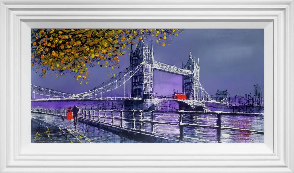 A London Icon - Original - SOLD by artist Nigel Cooke - Wyecliffe Galleries