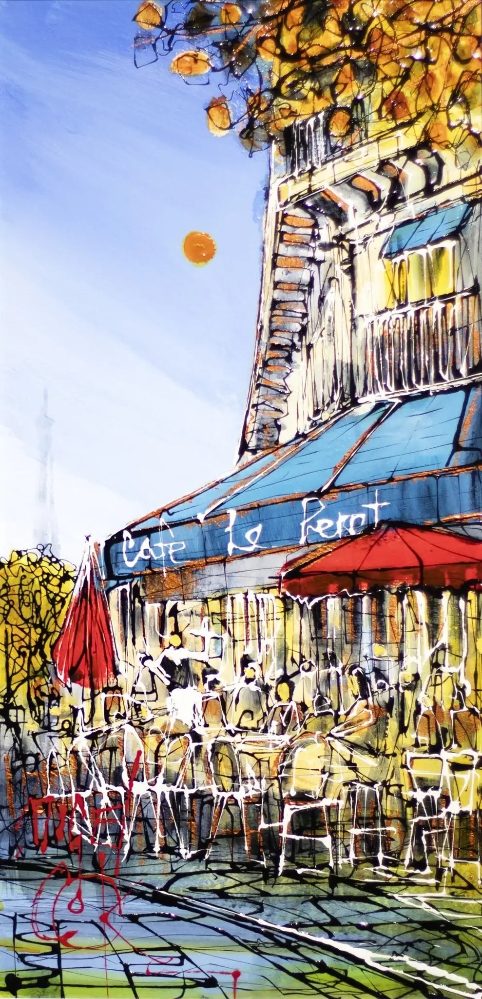 A Peaceful Day - SOLD by artist Nigel Cooke - Wyecliffe Galleries