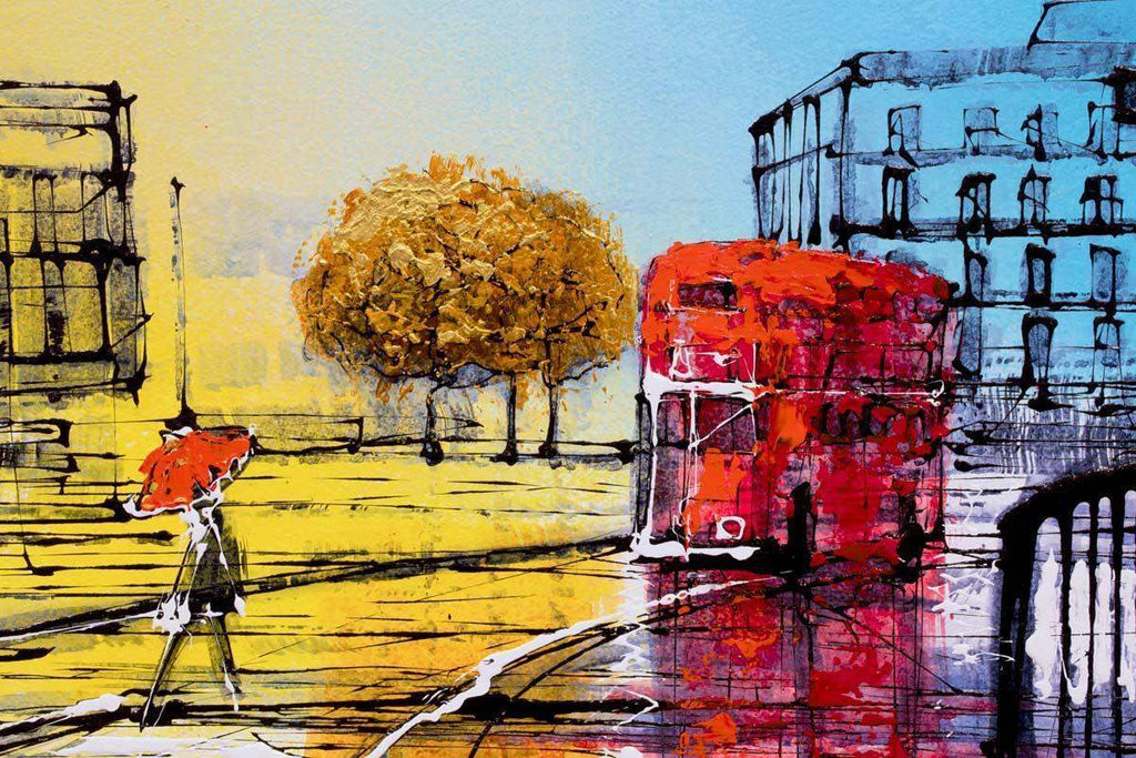 A Rare Occasion - Original - SOLD by artist Nigel Cooke - Wyecliffe Galleries