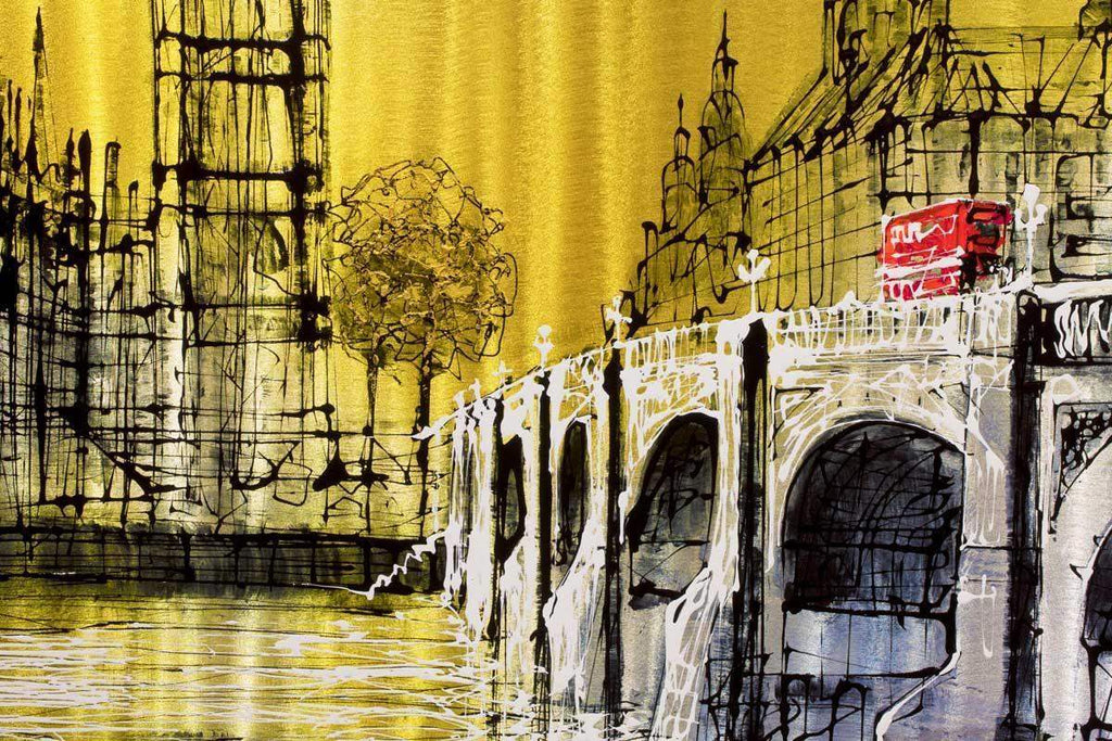 A Trip Into Town - SOLD by artist Nigel Cooke - Wyecliffe Galleries