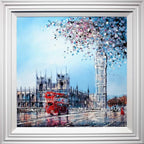 A Winter Walk - Original - SOLD by artist Nigel Cooke - Wyecliffe Galleries