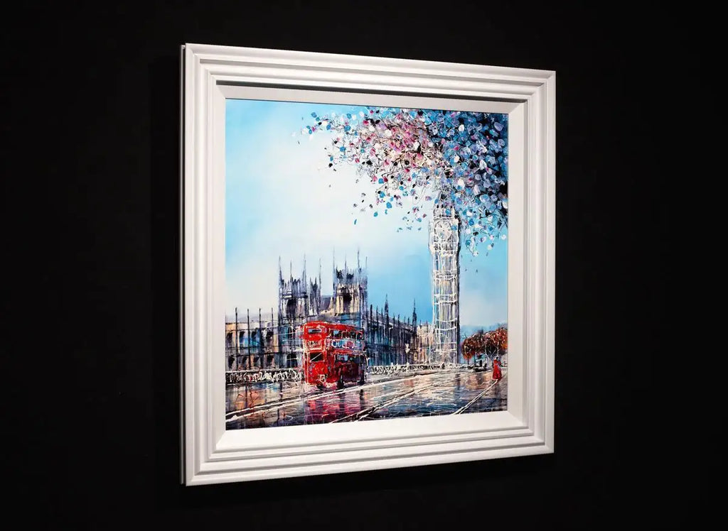 A Winter Walk - Original - SOLD by artist Nigel Cooke - Wyecliffe Galleries