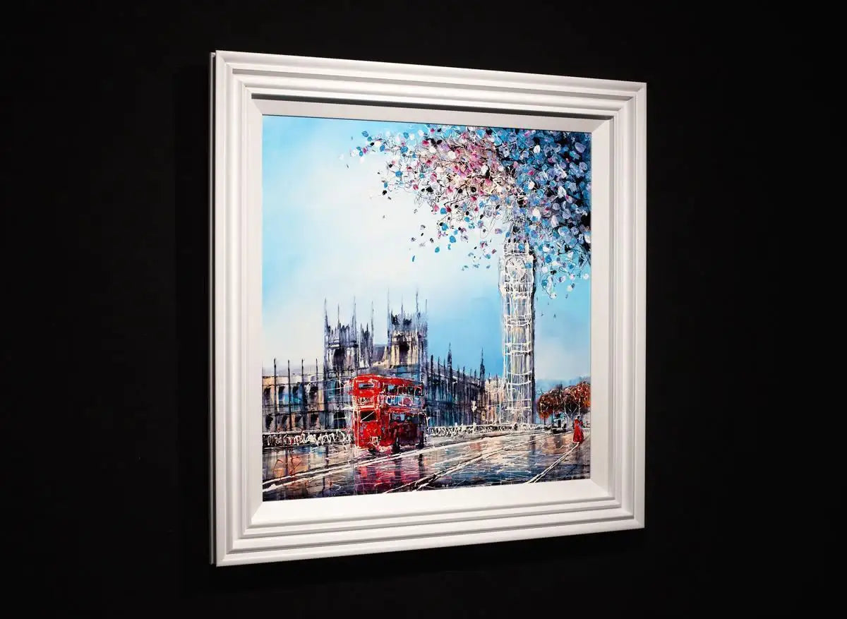 A Winter Walk - Original - SOLD by artist Nigel Cooke - Wyecliffe Galleries