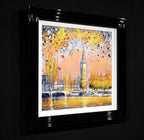 Across The Thames - Original - SOLD by artist Nigel Cooke - Wyecliffe Galleries