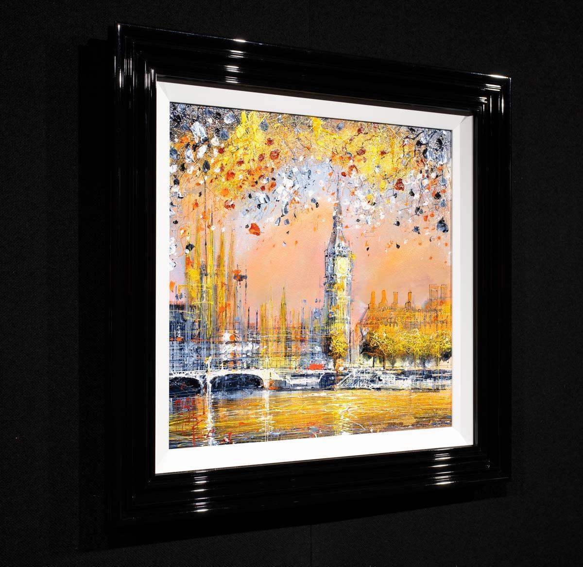 Across The Thames - Original - SOLD by artist Nigel Cooke - Wyecliffe Galleries