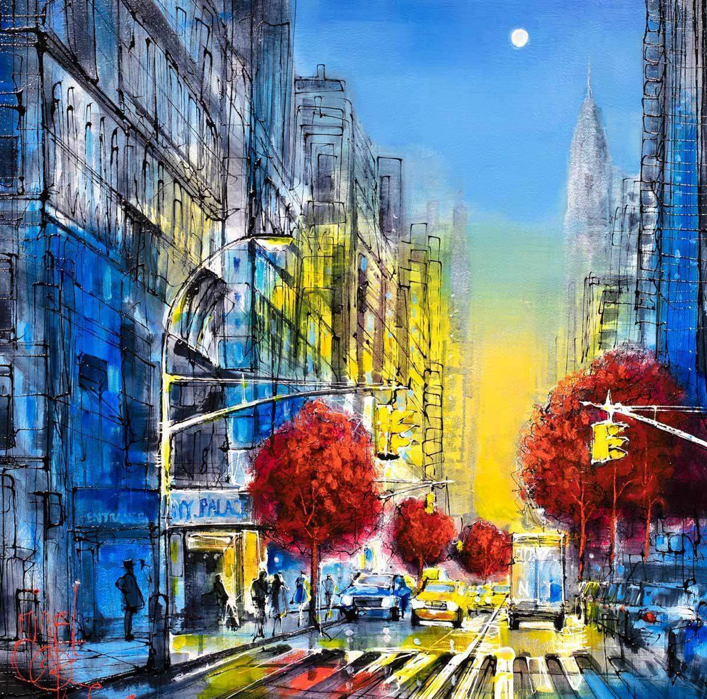 Afterglow - Original - SOLD by artist Nigel Cooke - Wyecliffe Galleries