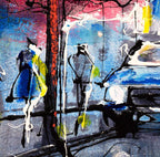 Afterglow - Original - SOLD by artist Nigel Cooke - Wyecliffe Galleries