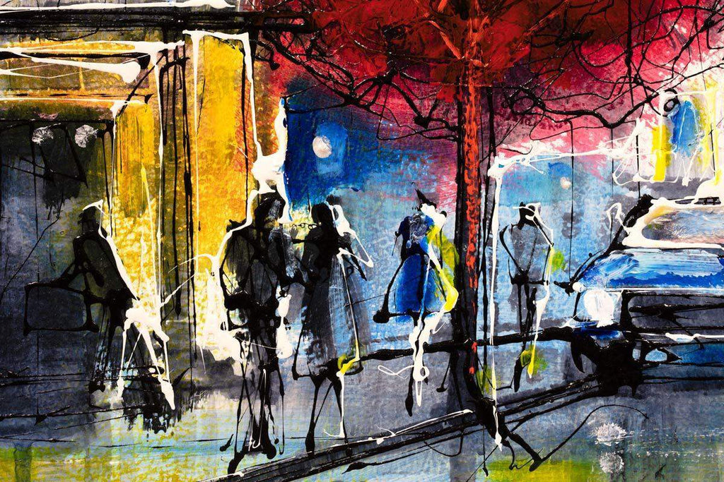 Afterglow - Original - SOLD by artist Nigel Cooke - Wyecliffe Galleries