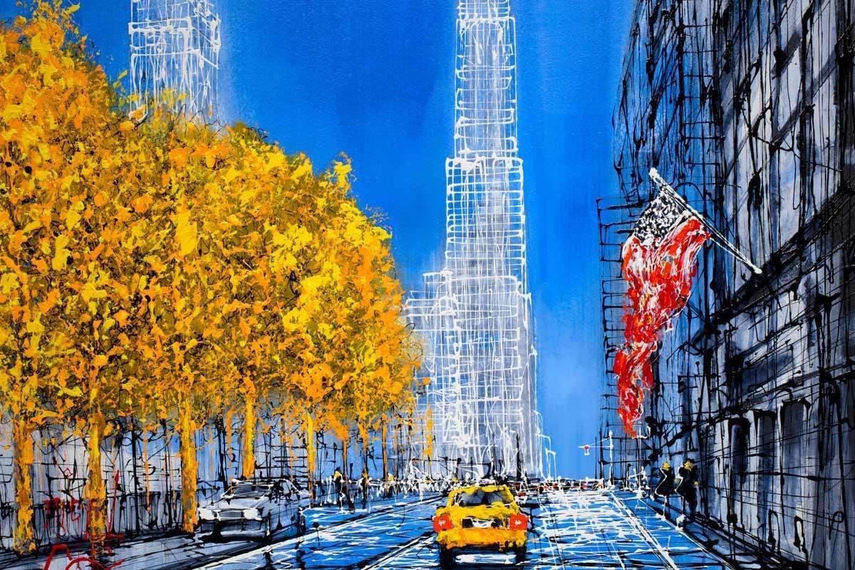 Aim For The Top - Sold by artist Nigel Cooke - Wyecliffe Galleries