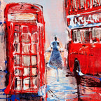 Approaching Dusk - Original - SOLD by artist Nigel Cooke - Wyecliffe Galleries