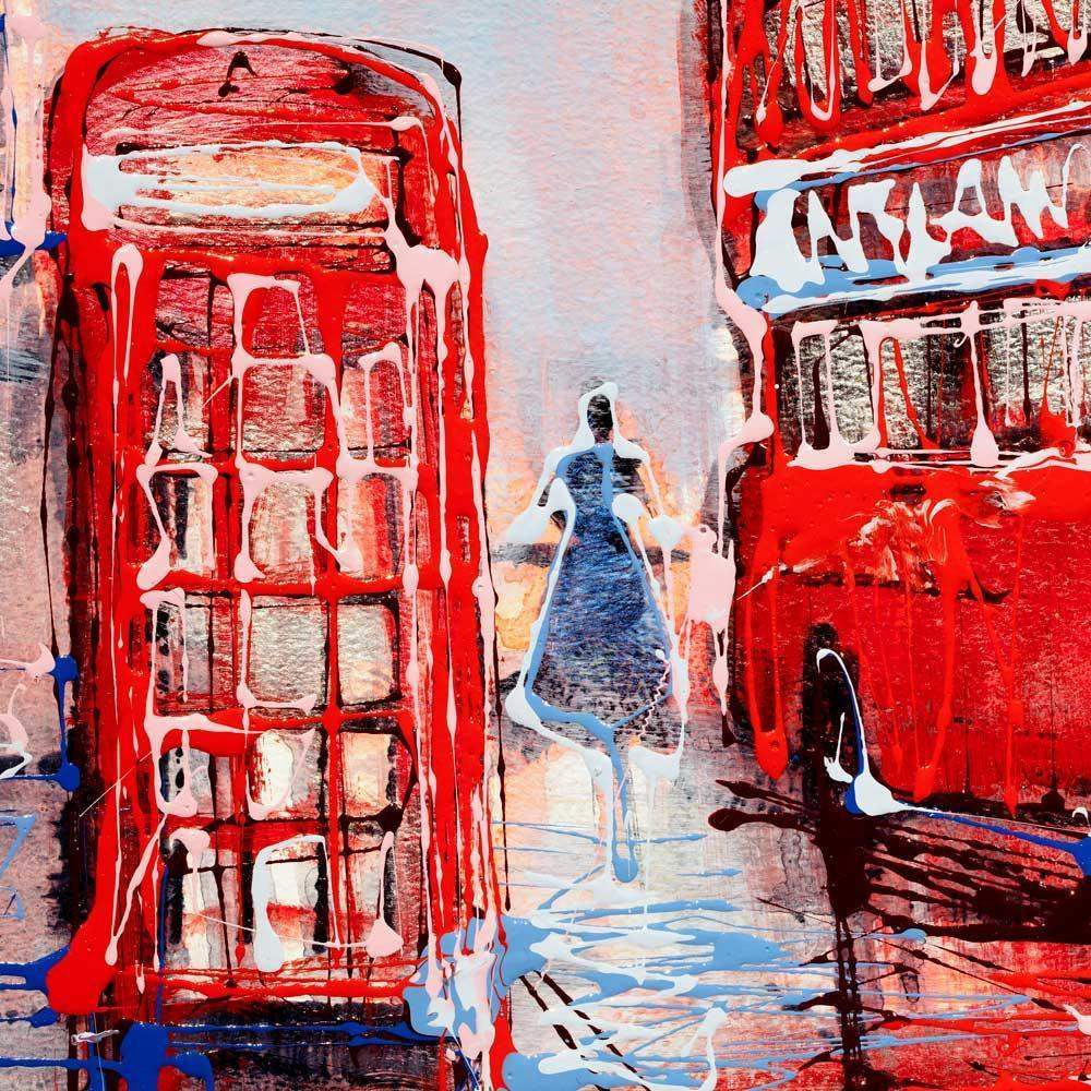 Approaching Dusk - Original - SOLD by artist Nigel Cooke - Wyecliffe Galleries