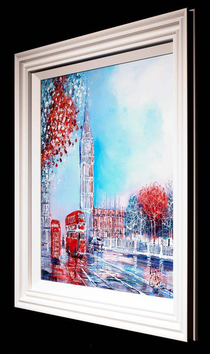 Approaching Dusk - Original - SOLD by artist Nigel Cooke - Wyecliffe Galleries