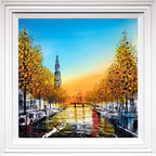 As The Sun Sets - Original - SOLD by artist Nigel Cooke - Wyecliffe Galleries