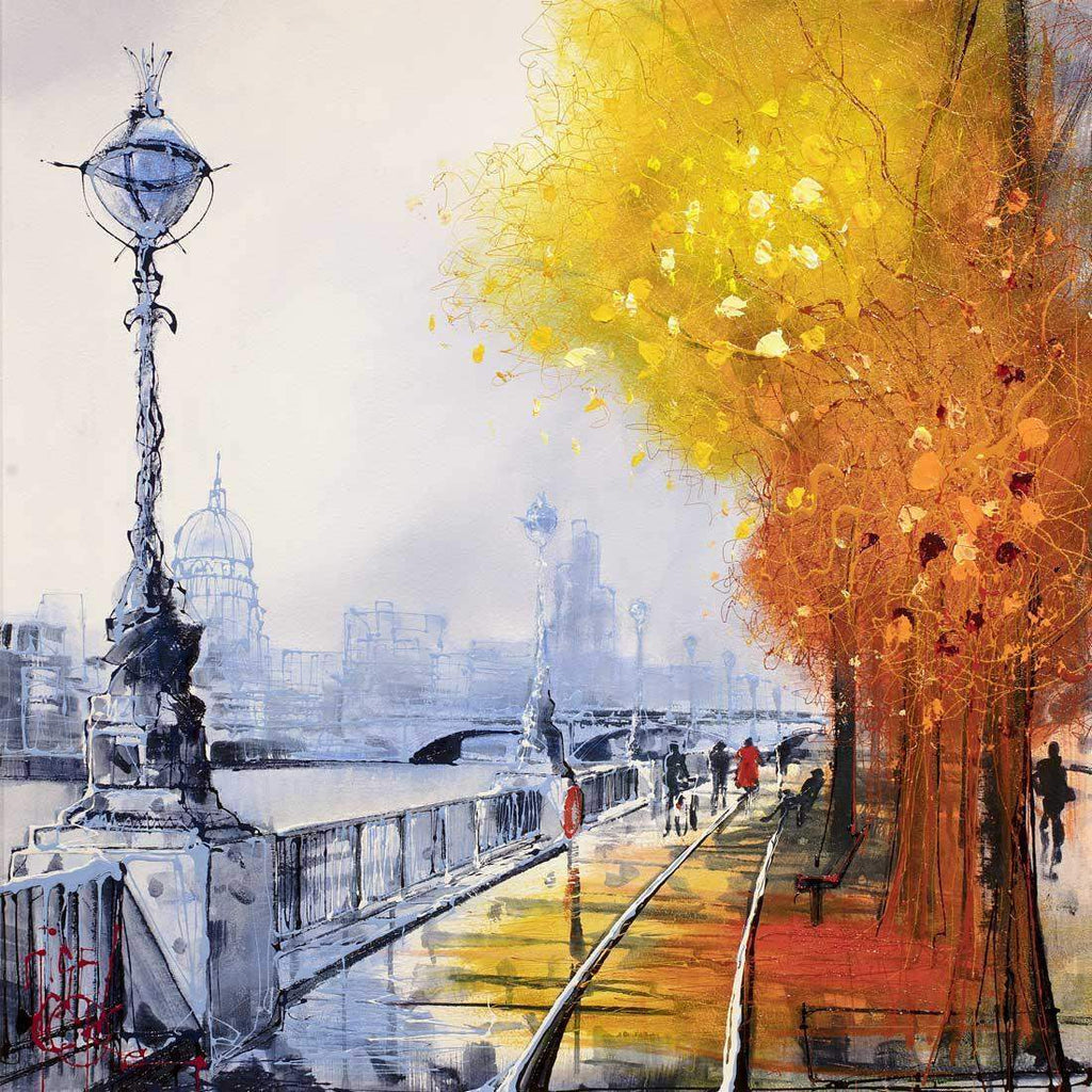 Autumn Blaze - Original - SOLD by artist Nigel Cooke - Wyecliffe Galleries