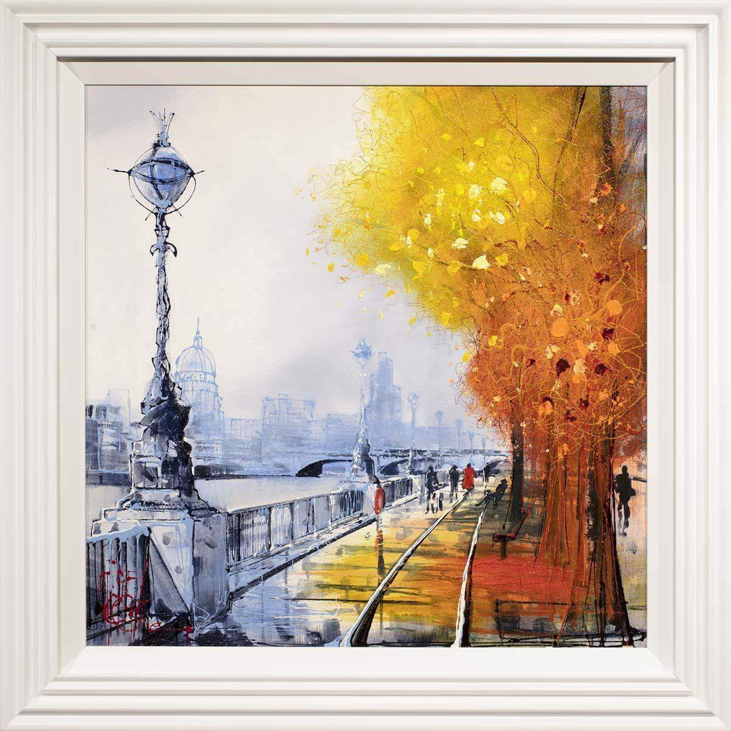 Autumn Blaze - Original - SOLD by artist Nigel Cooke - Wyecliffe Galleries