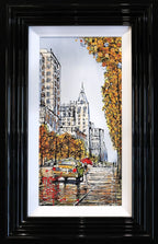 Autumn in NYC - SOLD by artist Nigel Cooke - Wyecliffe Galleries