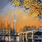 Breath of Fresh Air - SOLD by artist Nigel Cooke - Wyecliffe Galleries