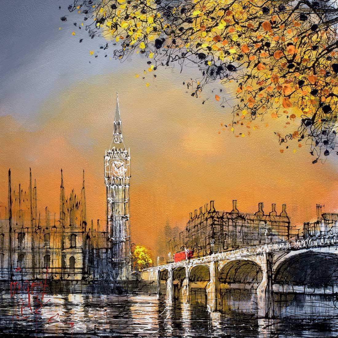 Breath of Fresh Air - SOLD by artist Nigel Cooke - Wyecliffe Galleries