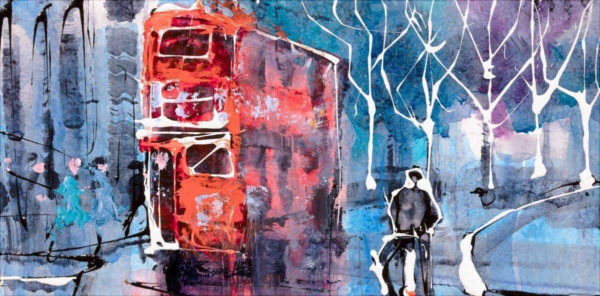 Changing Of The Seasons - Original - SOLD by artist Nigel Cooke - Wyecliffe Galleries