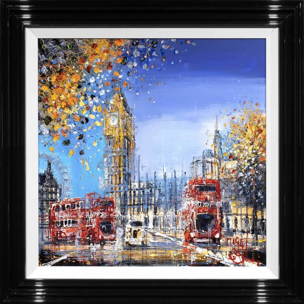 City Hustle - Original - SOLD by artist Nigel Cooke - Wyecliffe Galleries