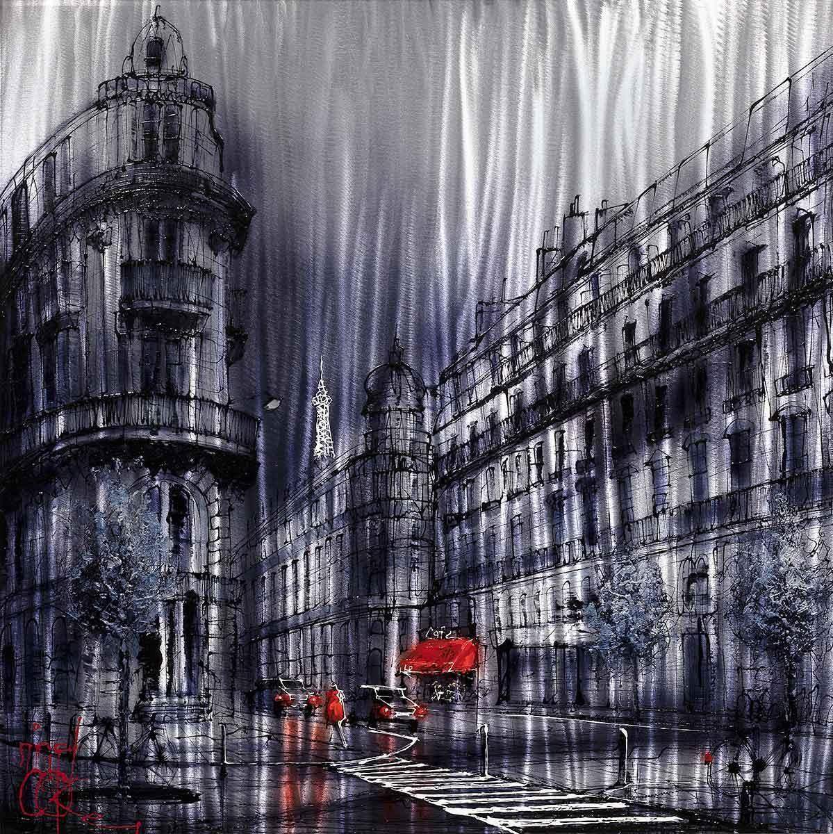 City Of Love - Original -SOLD by artist Nigel Cooke - Wyecliffe Galleries