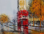 Classic Routemaster - SOLD by artist Nigel Cooke - Wyecliffe Galleries