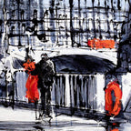 Clear Skies - Original - SOLD by artist Nigel Cooke - Wyecliffe Galleries