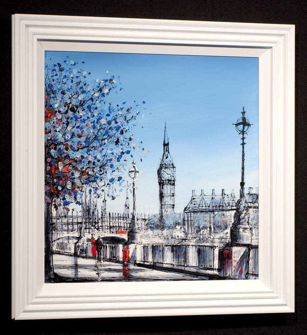 Clear Skies - Original - SOLD by artist Nigel Cooke - Wyecliffe Galleries