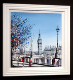 Clear Skies - Original - SOLD by artist Nigel Cooke - Wyecliffe Galleries