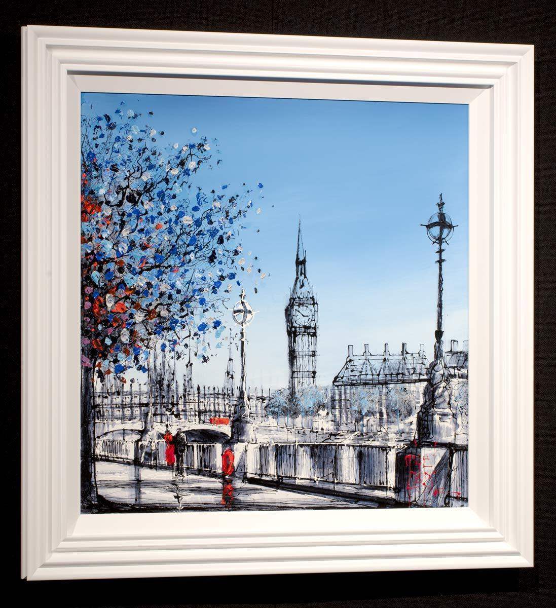 Clear Skies - Original - SOLD by artist Nigel Cooke - Wyecliffe Galleries