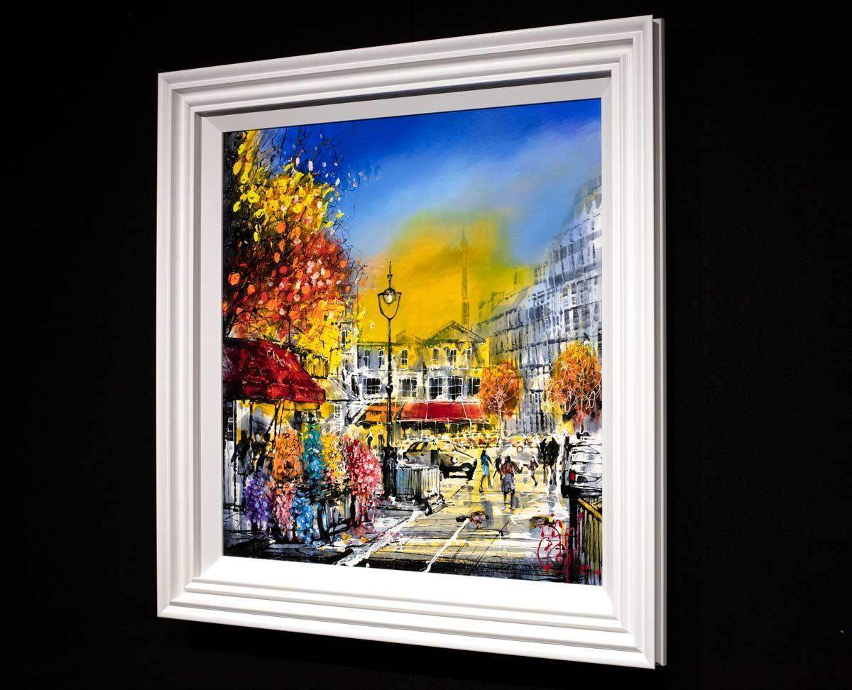 Colour Burst - Original - SOLD by artist Nigel Cooke - Wyecliffe Galleries