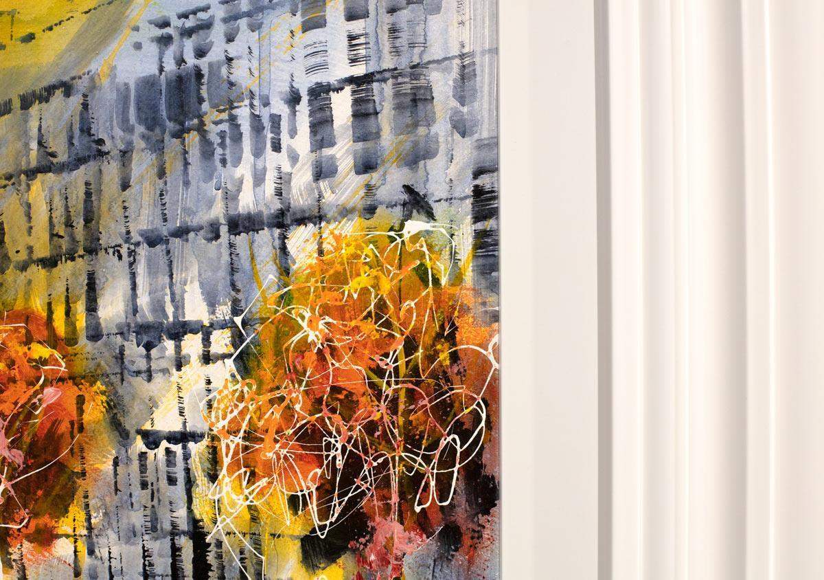 Colour Burst - Original - SOLD by artist Nigel Cooke - Wyecliffe Galleries
