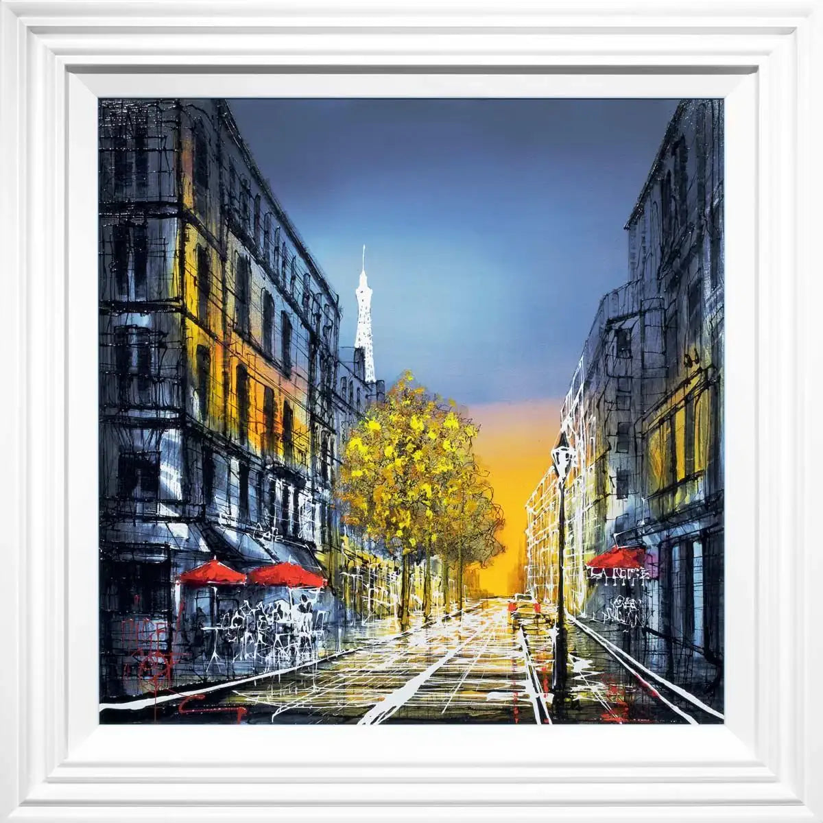 Comme Chez Soi - SOLD by artist Nigel Cooke - Wyecliffe Galleries