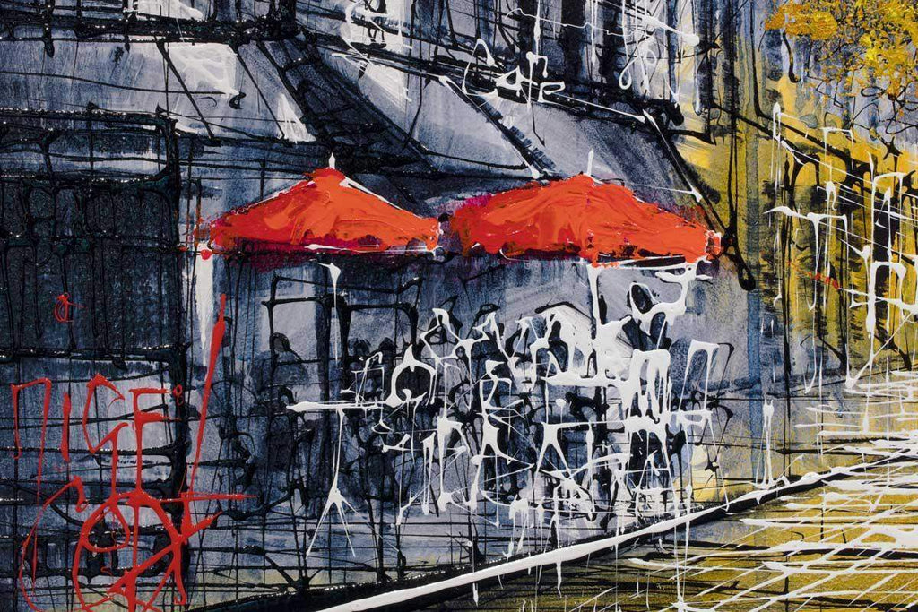 Comme Chez Soi - SOLD by artist Nigel Cooke - Wyecliffe Galleries