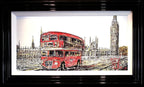 Crossing Westminster Bridge - SOLD by artist Nigel Cooke - Wyecliffe Galleries