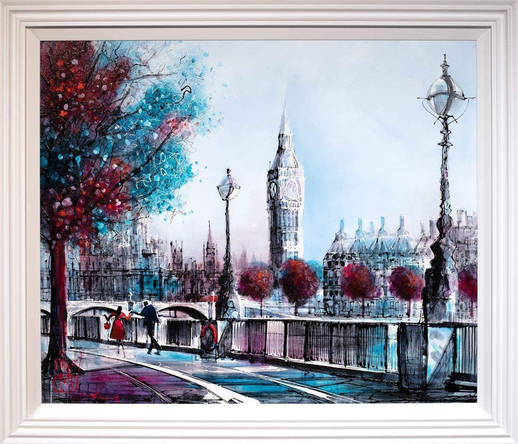 Date Night - Original - SOLD by artist Nigel Cooke - Wyecliffe Galleries