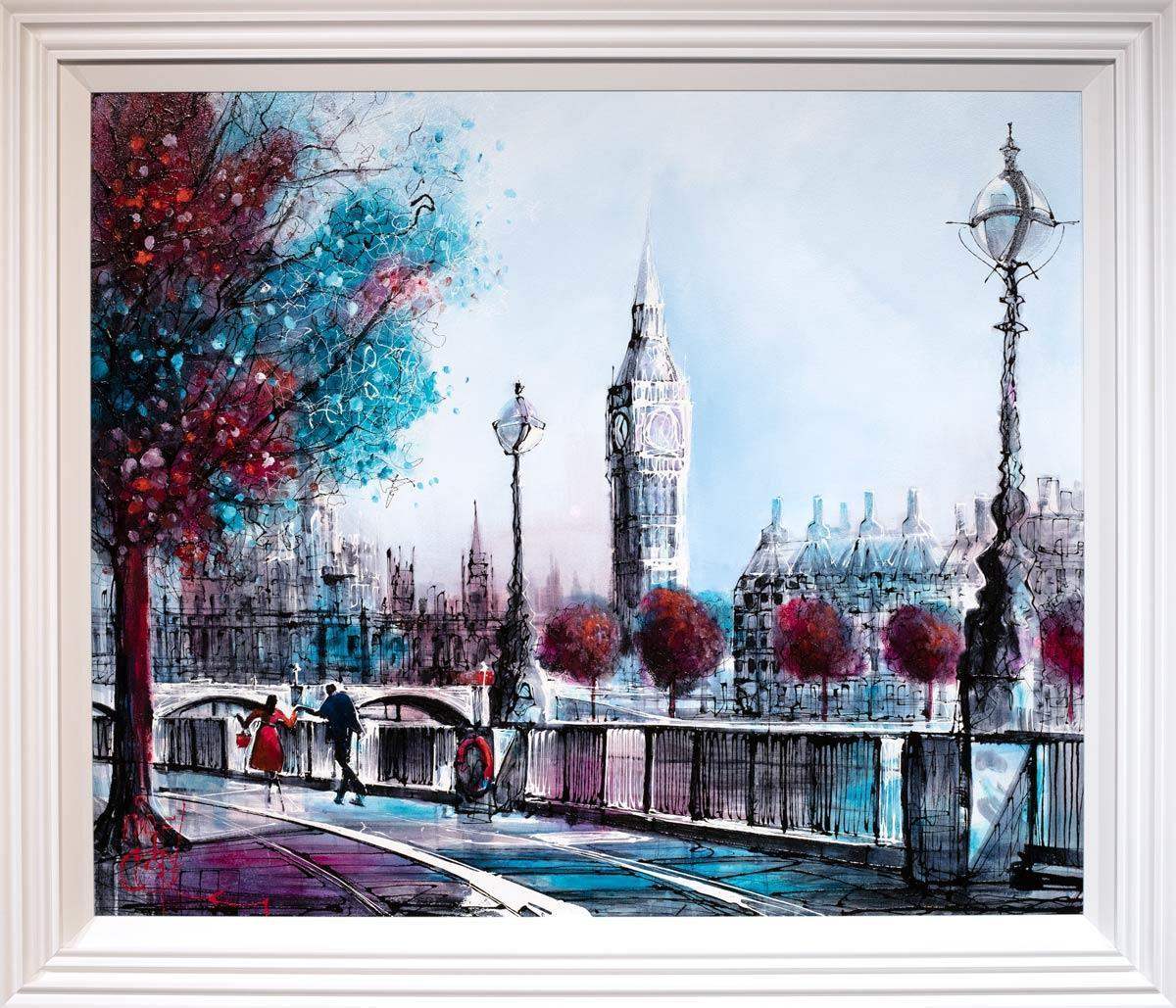 Date Night - Original - SOLD by artist Nigel Cooke - Wyecliffe Galleries