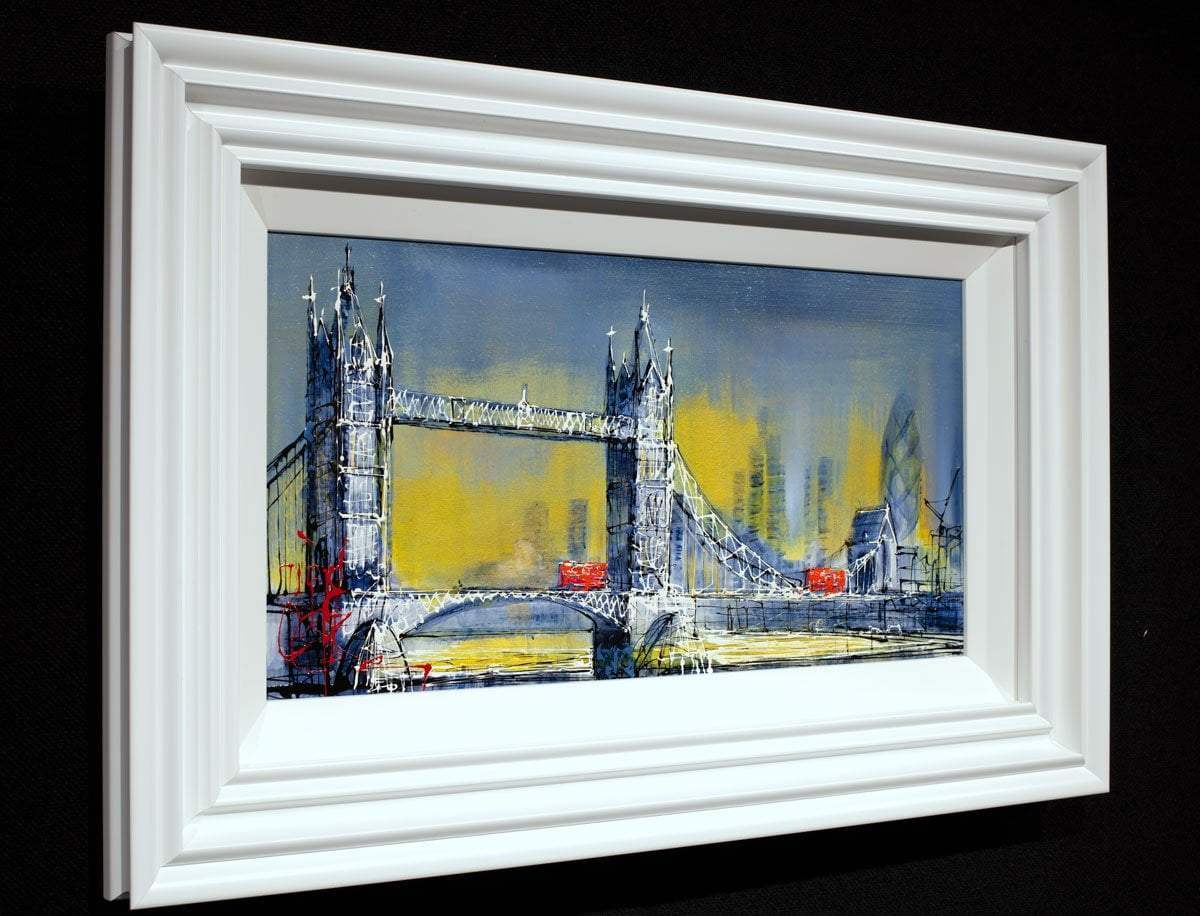 Dawn at Tower Bridge - Original - SOLD by artist Nigel Cooke - Wyecliffe Galleries