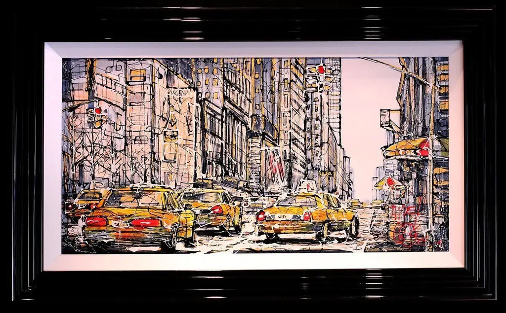 Downtown - SOLD by artist Nigel Cooke - Wyecliffe Galleries